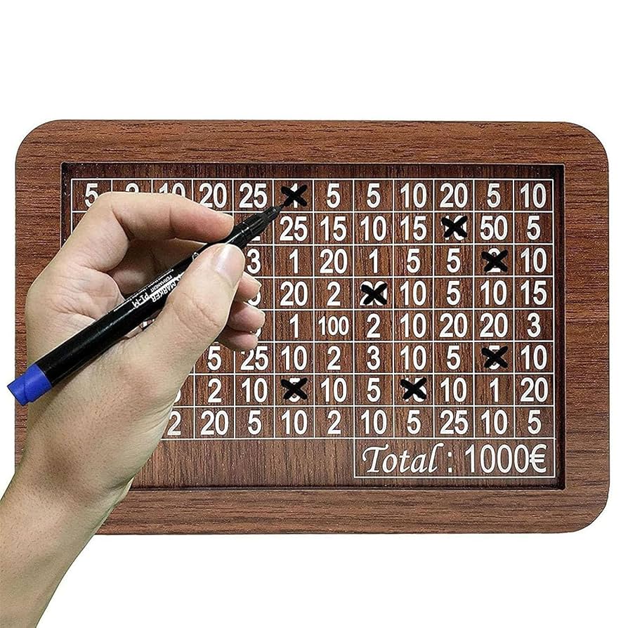 Tenkaybox Money,Cash Vault Wooden Savings Box,Tenkaybox for